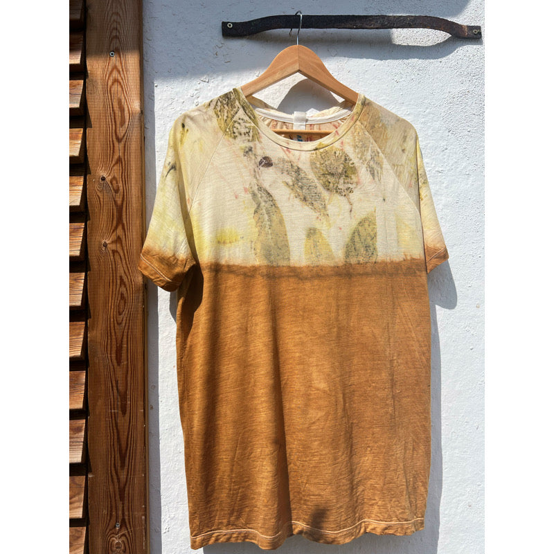 Extrafine pure merino wool t-shirt size L ~ 449