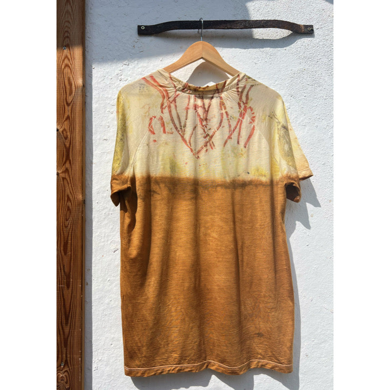 Extrafine pure merino wool t-shirt size L ~ 449
